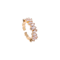 Gold Crystal Ring