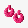 Pink Neon Earrings