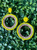 Yellow Gipsy Earrings