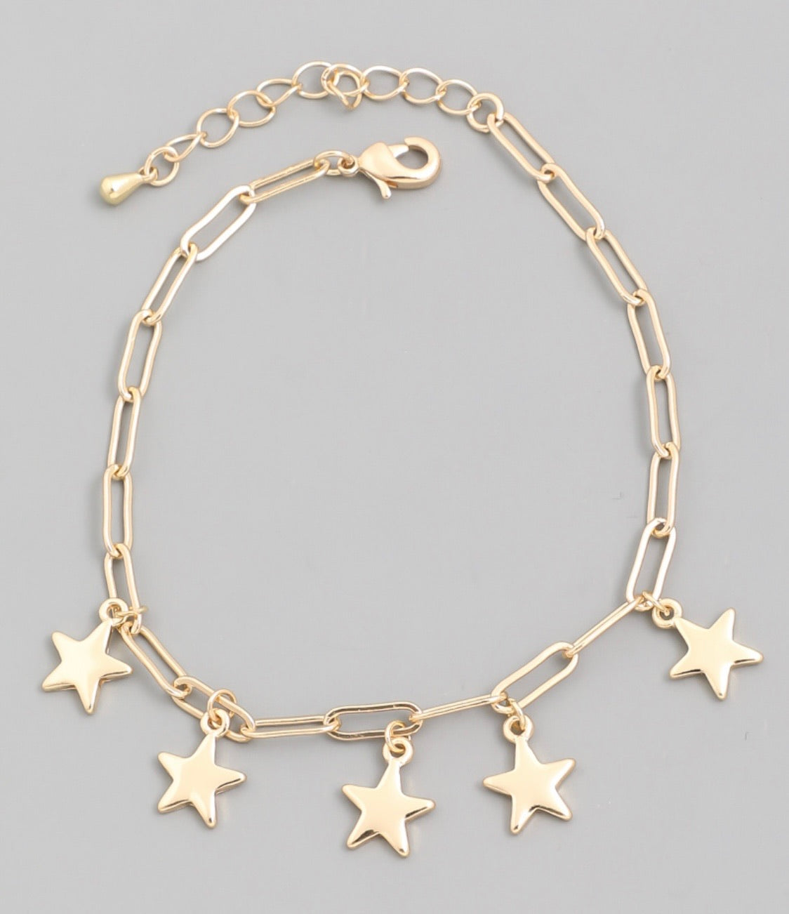 Chain Link Star Bracelet