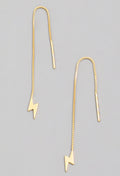 Mini Lightning Threader Earrings