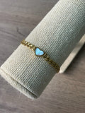 Heart Mother pearl Bracelet